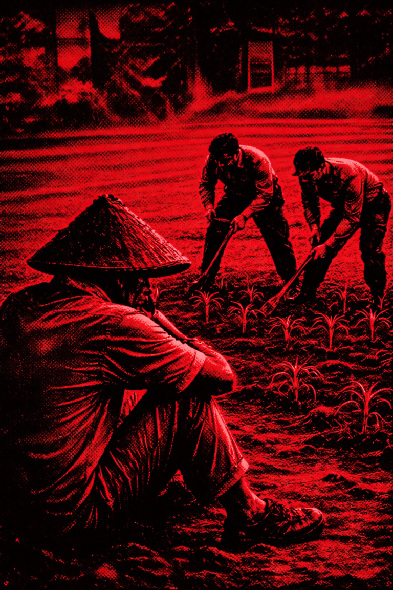 petani gugur di ladang